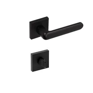 GAMET KVAKA DH29 KVADRAT ROZETNA (WC) CRNA