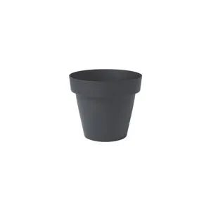 GARDINO-SAKSIJA MELROSE OKRUGLA 30cm-10L ANTRACIT