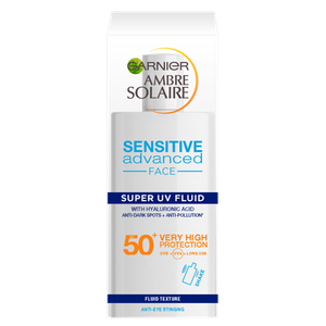 Garnier Ambre Solaire fluid za lice za zaštitu od sunca SPF50+ 40ml