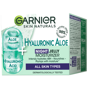 Garnier Skin Naturals Hyaluronic Aloe Jelly noćni hidrantni gel za lice 50ml