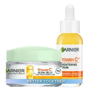 Garnier Vitamin C Set dnevna krema + serum za lice