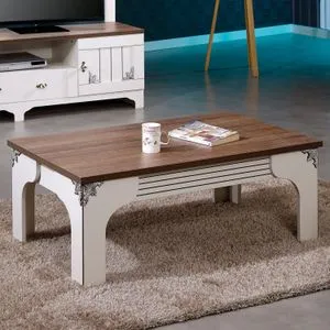 Gazel White
Brown Coffee Table
