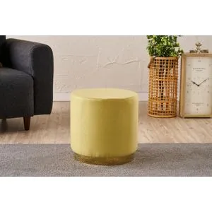 Göcek - Yellow Yellow Pouffe