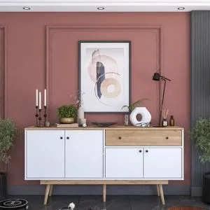 GD110 - 3327 Walnut
White Console