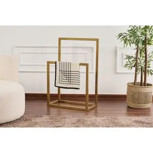 Ged-032-A Zlatni Stalak za Odeću