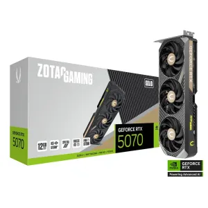 Geforce RTX 5070 Solid 12GB DDR7 192 bit 3xDP/HDMI Grafička karta Zotac Gaming