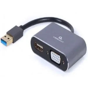 Gembird A-USB3-HDMIVGA-01 USB to HDMI + VGA adapter