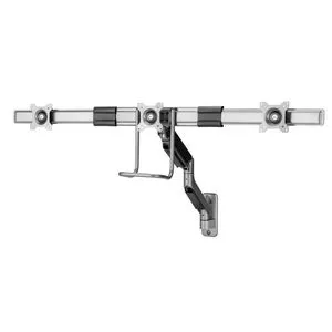 Gembird MA-WA3-01 Wall 3-Display Mounting Arm, Max. 8kg (per screen), 17”-27”