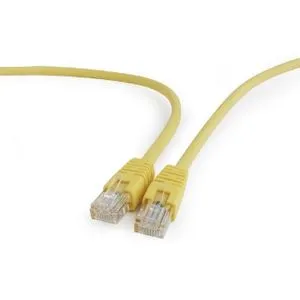 Gembird PP12-2M/Y Patch Cable, U/UTP Cat.5e, Yellow, 2m