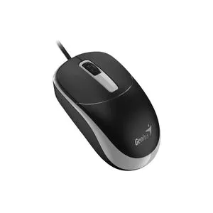 Genius DX-123 žični miš USB-A, 1200 DPI, tri tastera, crno-sivi