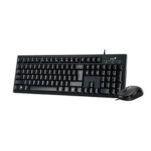 Genius KM-100SE Tastatura i Miš Set, Crna, USB