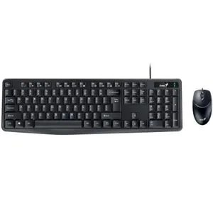 Genius KM-170 Tastatura i Miš Set, USB, Crna, US