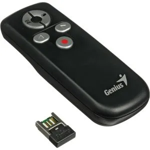 Genius Media Pointer 100 - Prezenter sa USB 2.4GHz Pico Dongle