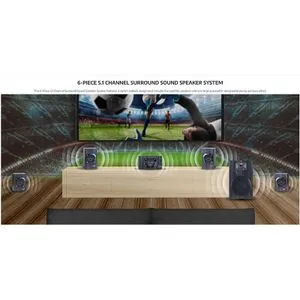 GENIUS SW-HF5.1 4500 v2 crni zvučnici