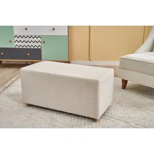 Genma Gabbana 02 Cream Pouffe