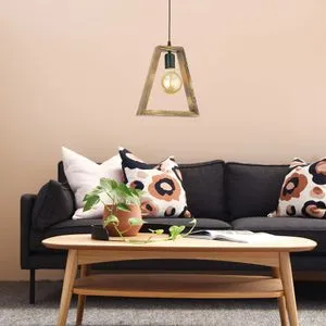 Geometrik Ahşap Sarkıt (B) Walnut
Black Chandelier