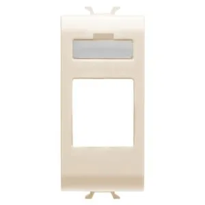 GEWISS Chorus, adapter RJ45 AMP/Keystone, 1M, slonova kost