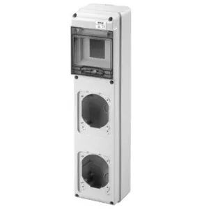 Gewiss GW68020N Q-DIN 5 MODULA - 2 PRIRUBNICA IEC 309 16/32A IP44/67 - IP65