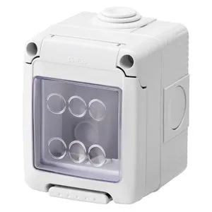 Gewiss System, nadgradna kutija 2M, IP55, siva