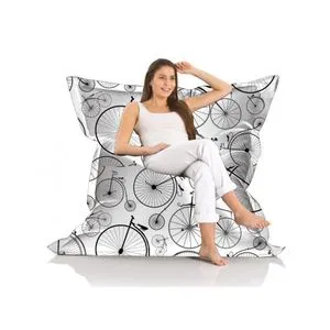 Giant Bicycles Multicolor Garden Bean Bag