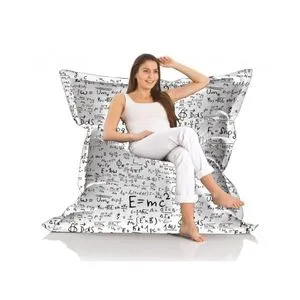 Giant EMC2 White Multicolor Garden Bean Bag