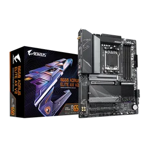 Gigabyte B650 A ELITE AX V2 AM5, AMD B650, 4x DDR5, 1x PCIe 5.0 x4 and 2x PCIe 4.0 x4 M.2 Connectors