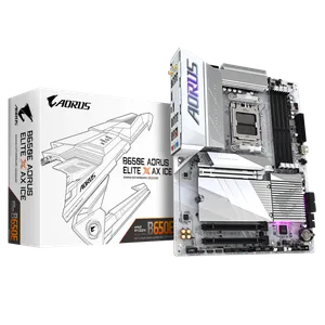 Gigabyte B650E A ELITE X ICE AM5, AMD B650, 4 x DDR5 DIMM, PCIe UD Slot X： PCIe 5.0 x16 slot with...