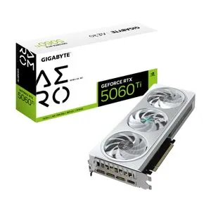 Gigabyte nVidia GeForce RTX 5060 Ti AERO 8GB 128bit GV-N506TAERO OC-8GD rev. 1.0 grafička karta