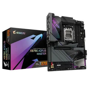 Gigabyte X870E AORUS MASTER AM5, Chipset X870E, DDR5 OC up to 8600MT/s, AMD Socket AM5：Supports A...