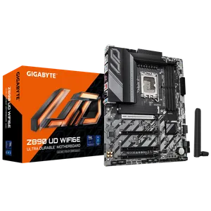 Gigabyte Z890 UD WIFI6E LGA 1851, Z890 Chipset, Supports Intel Core Ultra processors (Series 2), ...