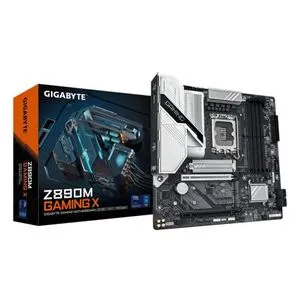 Gigabyte Z890M GAMING X LGA 1851, Z890 Chipset, Supports Intel Core Ultra processors (Series 2), ...