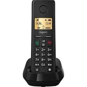 Gigaset Pure 100 bežični DECT telefon crni