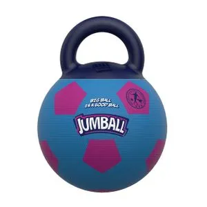 GiGwi Jumball lopta sa gumenom ručkom Fudbal