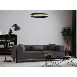 Gio 3 Seater - Anthracite Anthracite 3-Seat Sofa