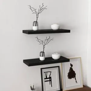 Gizli2 60 - Crna zidna polica