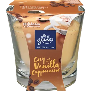Glade mirisna sveca Vanilla Cappucino 129g