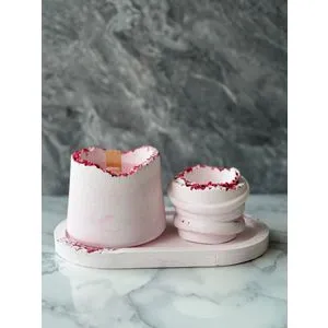 Glamour Candle 35ST Pink
White Candle Set (3 Pieces)
