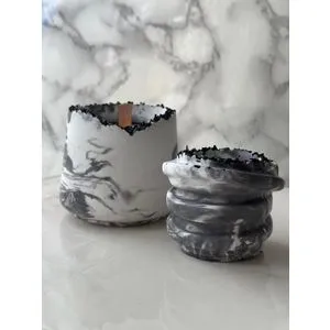 Glamour Candle 43ST Grey
White Candle Set (3 Pieces)