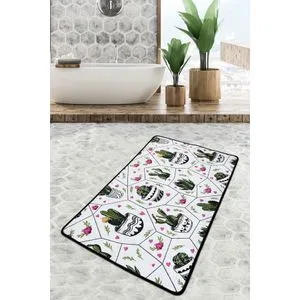 Glauce Djt (80 x 100) Multicolor Bathmat