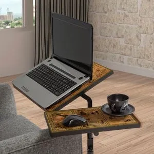 Glen 732 - Atlantic Atlantic Pine
Black Laptop Standing Desk