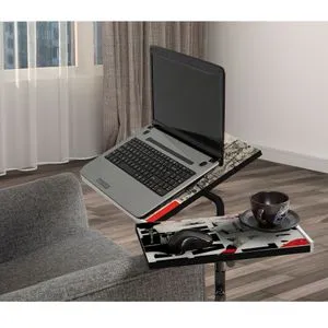 Glen 766 - White, Black White
Black Laptop Standing Desk