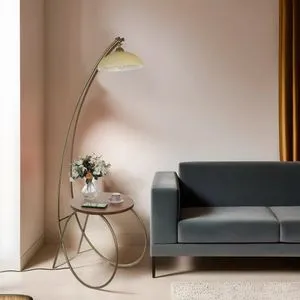 Güler Eskitme Lambader Sarıkız Camli Gold