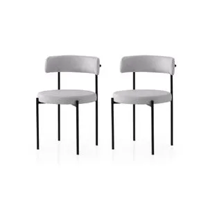 Gını - 4001 V2 Black
Grey Chair Set (2 Pieces)