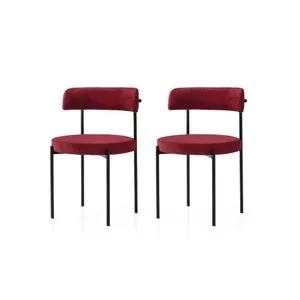 Gını - 4009 V2 Black
Red Chair Set (2 Pieces)