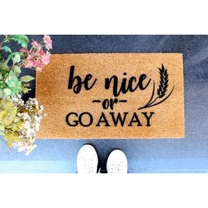 Go Away Brown
Black Coco Doormat