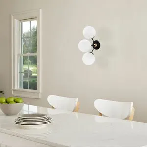 Gondol - 3021 Crno-Bela Zidna Lampa