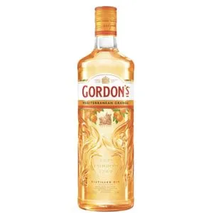 GORDONS mediterian orange gin 40% alc,  1l