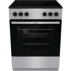 Gorenje GEC6A41SC Staklokermički šporet, Ventilatorska rerna 71 l, Žičane vođice, Širina 60 cm, S...
