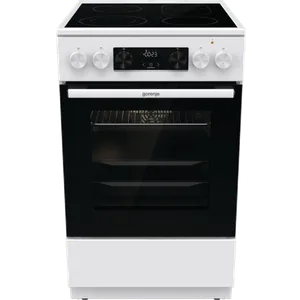 Gorenje GECS5C70WA Staklokeramički šporet, 50 cm, Proširive zone, Multisistemska rerna