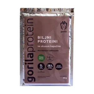 Gorila Biljni proteini ukus kapućino 40g
